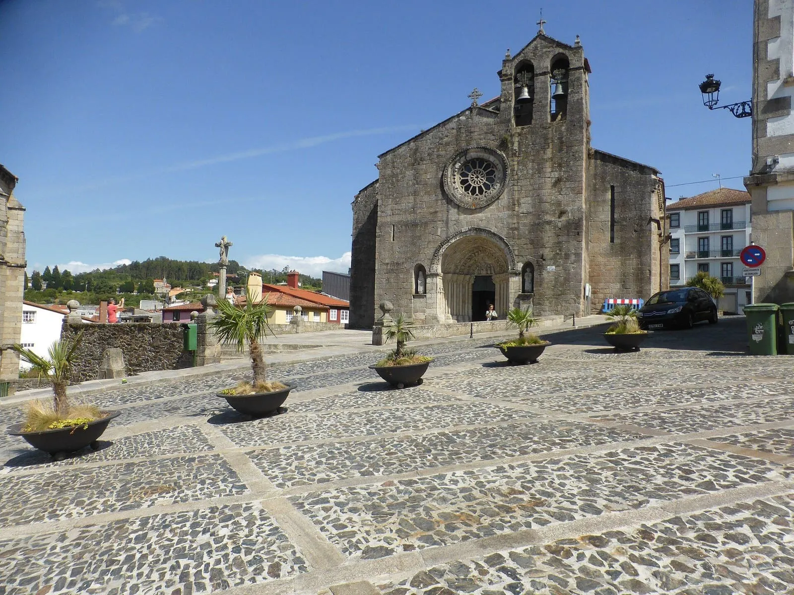La iglesia gótica de Santa María do Azougue, en Betanzos