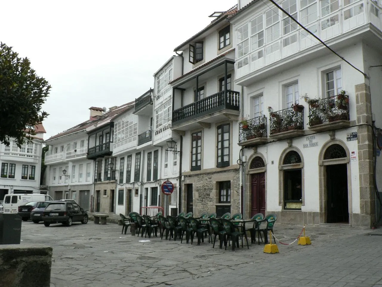 Calle del casco histórico de Pontedeume