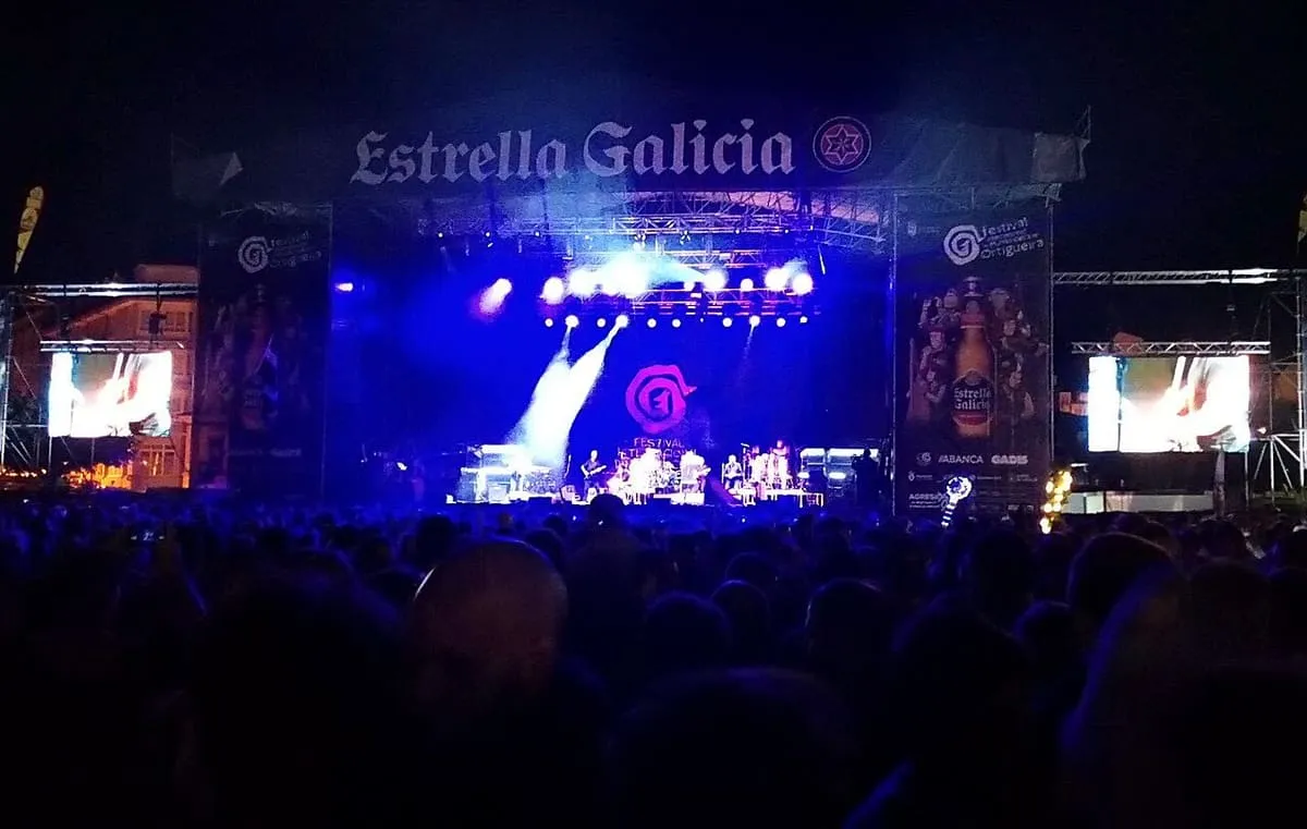 Público en el Festival Internacional del Mundo Celta de Ortigueira