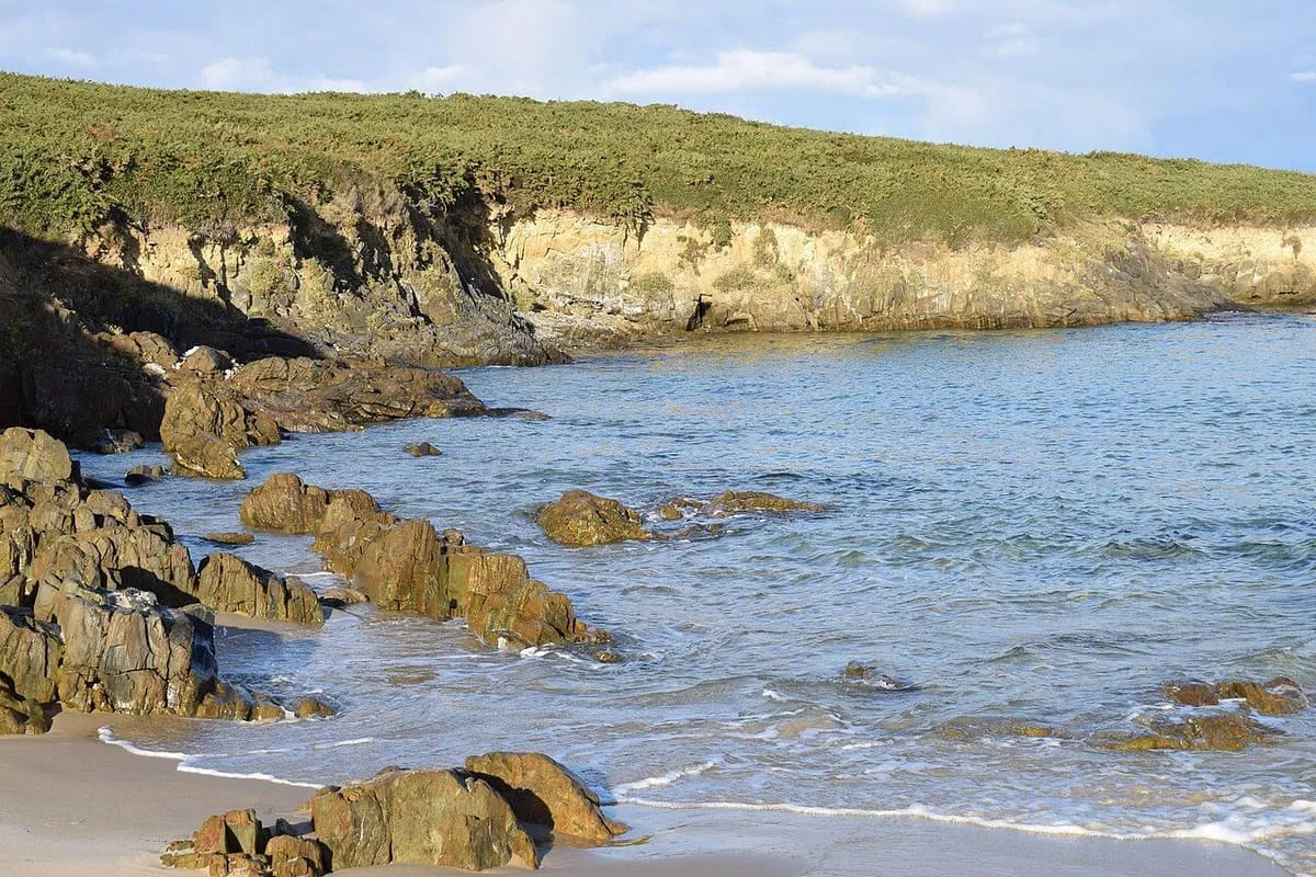 Los acantilados de Meirás, en Valdoviño, sobre el Atlántico